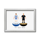 Queens Park Rangers Football Club gift - Tiny Men Big Balls Poster