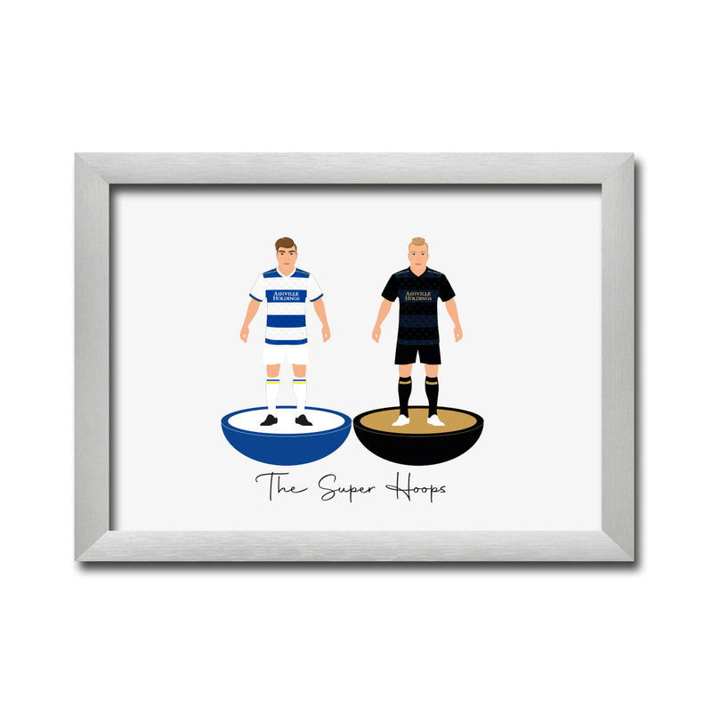 Queens Park Rangers Football Club gift - Tiny Men Big Balls Poster