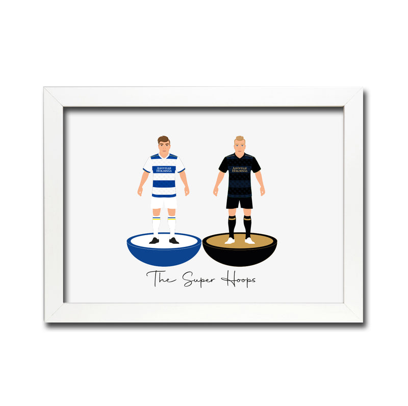 Queens Park Rangers Football Club gift - Tiny Men Big Balls Poster