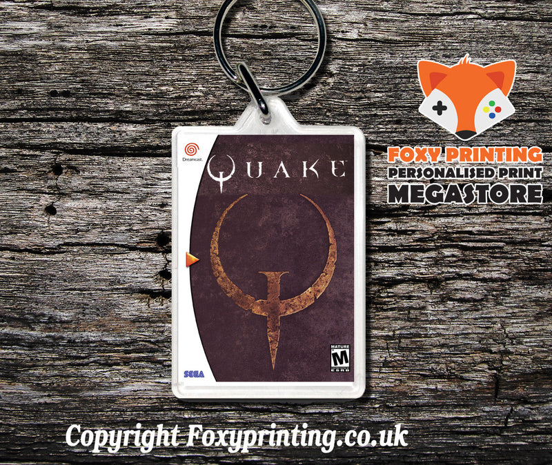 Quake 2 - Sega Dreamcast Game Keyring