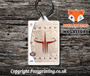 Quakeiiiarena 2 - Sega Dreamcast Game Keyring