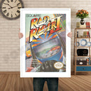 Radracer2 Retro GAME INSPIRED THEME Nintendo NES Gaming A4 A3 A2 Or A1 Poster Art 467