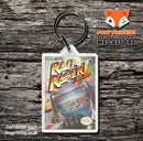 Radracer Retro NES Game Cover Art Gaming Keyring