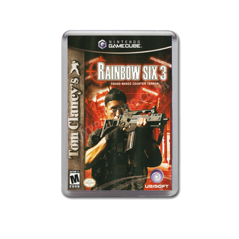 Rainbow Six 3 Style Inspired Game Gamecube Retro Video Gaming Magnet