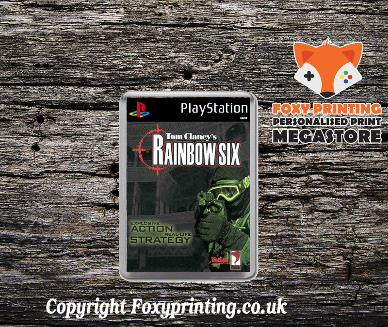 Rainbow Six - PS1 Playstation 1 Game Inspired Retro Gaming Magnet