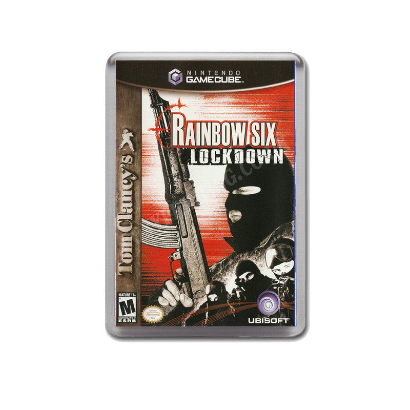 Rainbow Six Lockdown Style Inspired Game Gamecube Retro Video Gaming Magnet
