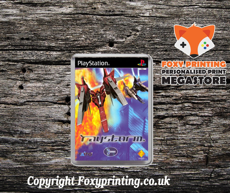 Ray Tracers Gb - PS1 Playstation 1 Game Inspired Retro Gaming Magnet