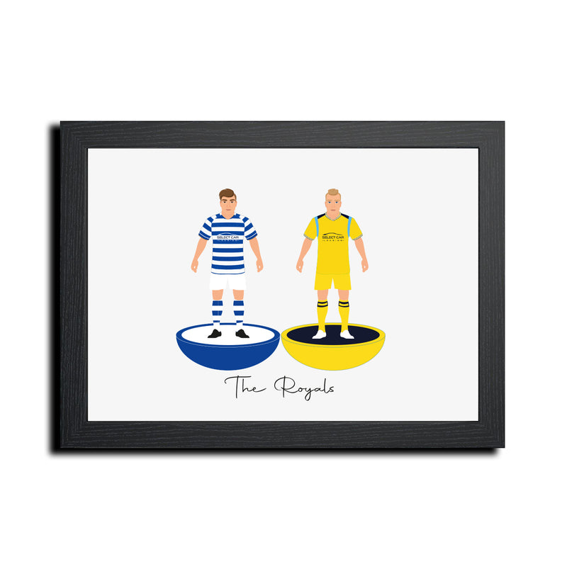 Reading Football Club gift - Tiny Men Big Balls Poster