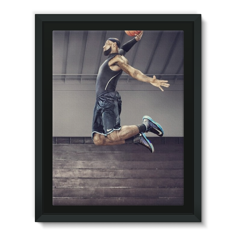 Basketball Framed Canvas