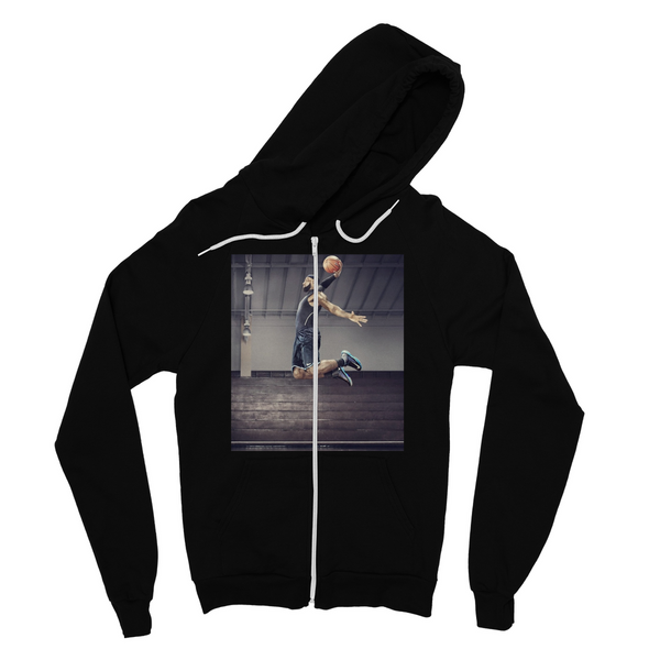 Fine Jersey Zip Hoodie