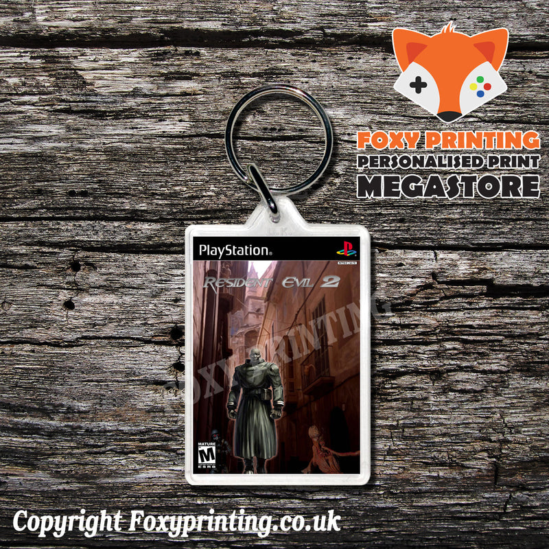 Resident Evil2 2 - PS1 Playstation 1 Game Inspired Retro Gaming Magnet