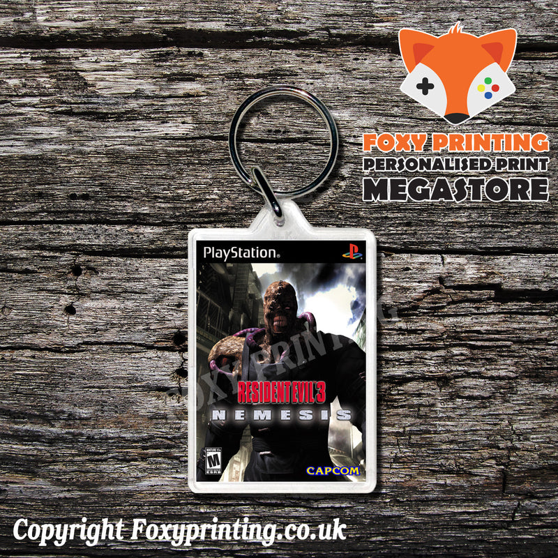 Resident Evil 3 Nemesis - PS1 Playstation 1 Game Inspired Retro Gaming Magnet