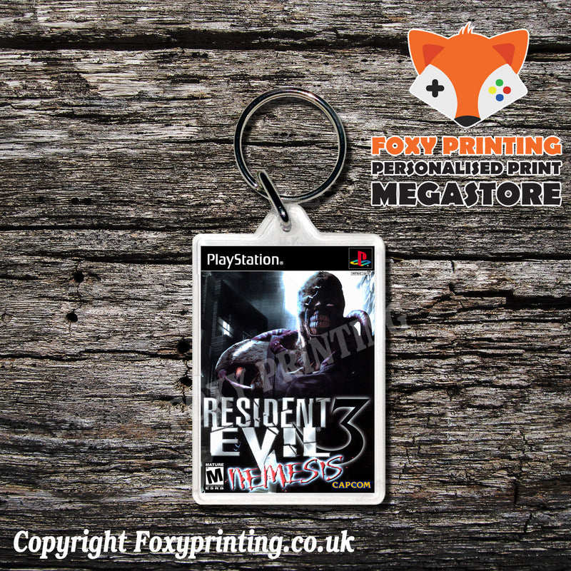 Resident Evil 3 Nemesis 2 - PS1 Playstation 1 Game Inspired Retro Gaming Magnet