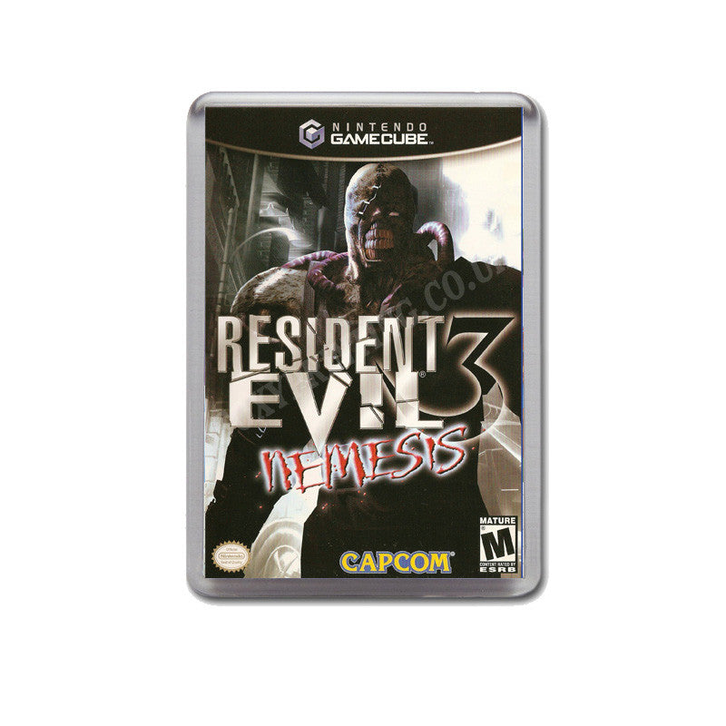 Resident Evil 3 Nemesis Style Inspired Game Gamecube Retro Video Gaming Magnet