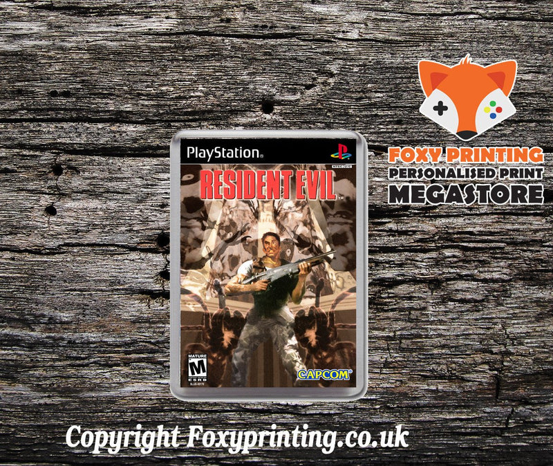 Resident Evil Gb - PS1 Playstation 1 Game Inspired Retro Gaming Magnet