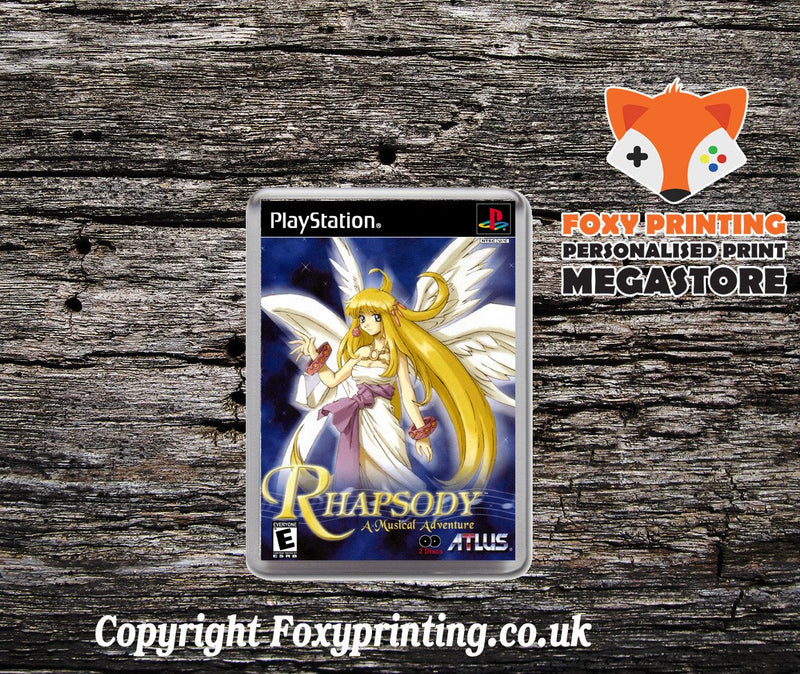 Rha Ody 2 - PS1 Playstation 1 Game Inspired Retro Gaming Magnet