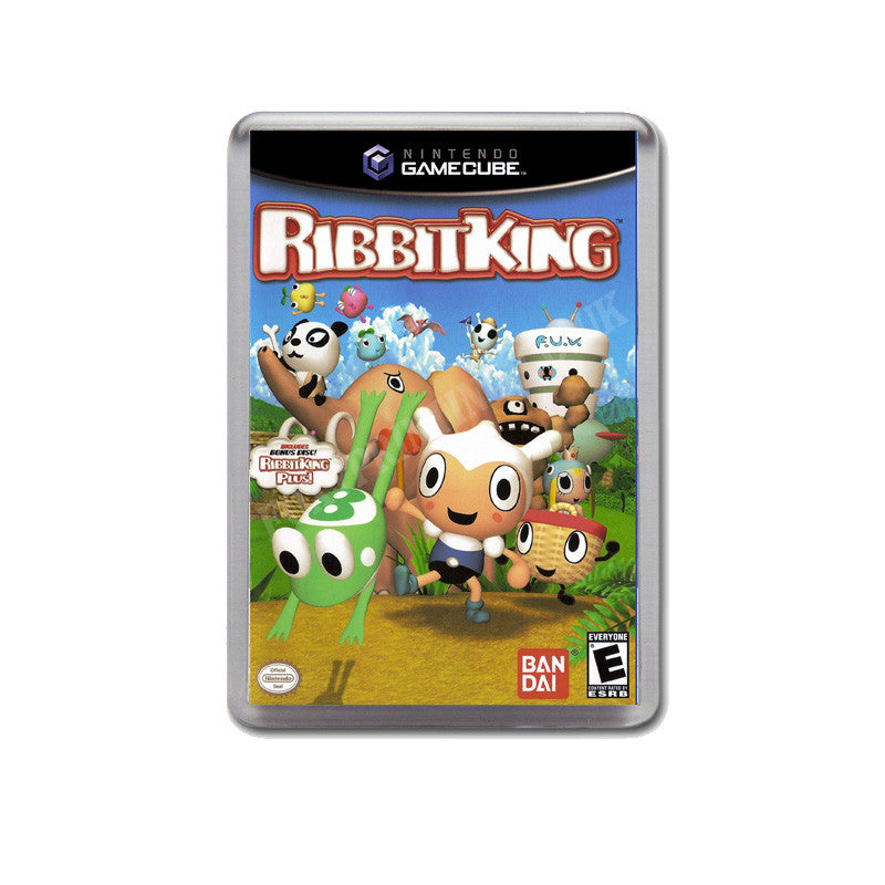 Ribbitking Style Inspired Game Gamecube Retro Video Gaming Magnet
