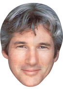 Richard Gere Young 2017 Celebrity Face Mask Fancy Dress Cardboard Costume Mask