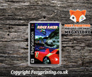 Ridge Racer - PS1 Playstation 1 Game Inspired Retro Gaming Magnet