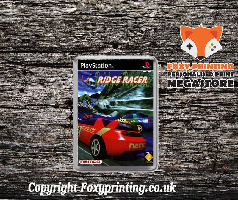 Ridge Racer 2 Eu - PS1 Playstation 1 Game Inspired Retro Gaming Magnet
