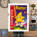 Ristar 2 - Sega Megadrive Inspired Retro Gaming Poster A4 A3 A2 Or A1
