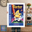 Ristar Eu - Sega Megadrive Inspired Retro Gaming Poster A4 A3 A2 Or A1