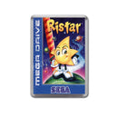 Ristar Eu Game Style Inspired Sega Megadrive Retro Video Gaming Magnet