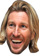 Robbie Savage FOOTBALL 2018 Celebrity Face Mask Fancy Dress Cardboard Costume Mask
