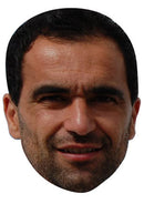 Roberto Martinez Celebrity Face Mask Fancy Dress Cardboard Costume Mask