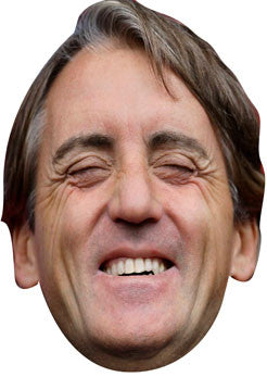 Roberto Mancini Face Mask – Fancy Dress Cardboard Costume Mask