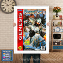 Robocop 3 - Sega Megadrive Inspired Retro Gaming Poster A4 A3 A2 Or A1