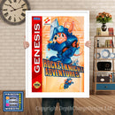 Rocket Knight Adventures 2 - Sega Megadrive Inspired Retro Gaming Poster A4 A3 A2 Or A1