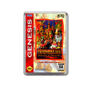 Romance Of The Three Kingdoms 3 Dragon Of Destiny Game Style Inspired Sega Megadrive Retro Video Gaming Magnet