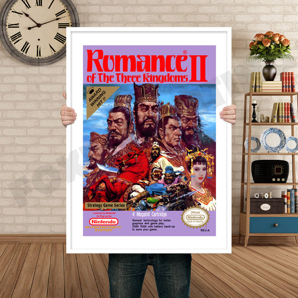 Romanceofthethreekingdoms2 Retro Game Inspired Theme Nintendo NES Gaming
