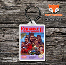 Romance Of The Three Kingdoms Retro NES Game Cover Art Gaming Keyring