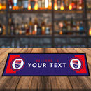 Personalized Ross County Bar Mat - Home Bar Runner