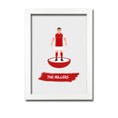 Rotherham Football Club gift - The Millers- Tiny Men Big Balls Poster