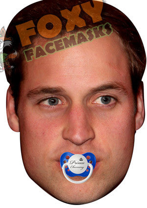 Royal Baby Masks2 Celebrity Face Mask Fancy Dress Cardboard Costume Mask