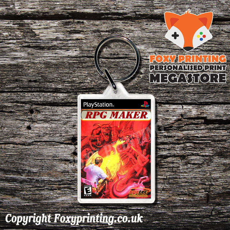 Rpg Maker - PS1 Playstation 1 Game Inspired Retro Gaming Magnet