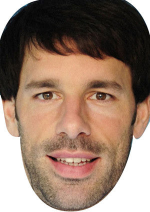 Ruud Van Nistelrooy Celebrity Face Mask Fancy Dress Cardboard Costume Mask