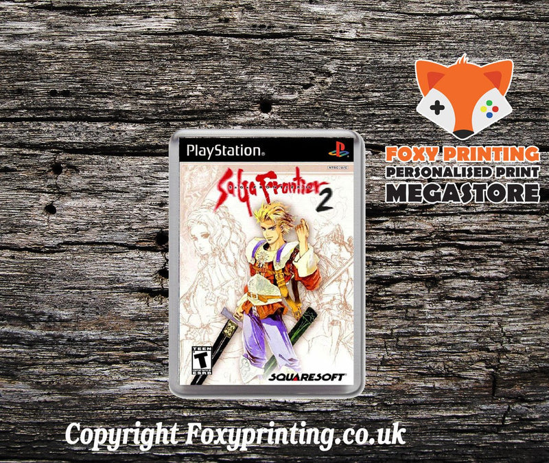 Saga Frontier 2 - PS1 Playstation 1 Game Inspired Retro Gaming Magnet