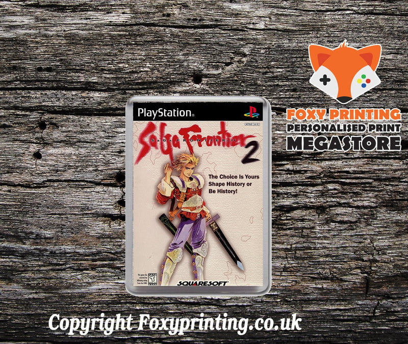 Saga Frontier 2 2 - PS1 Playstation 1 Game Inspired Retro Gaming Magnet