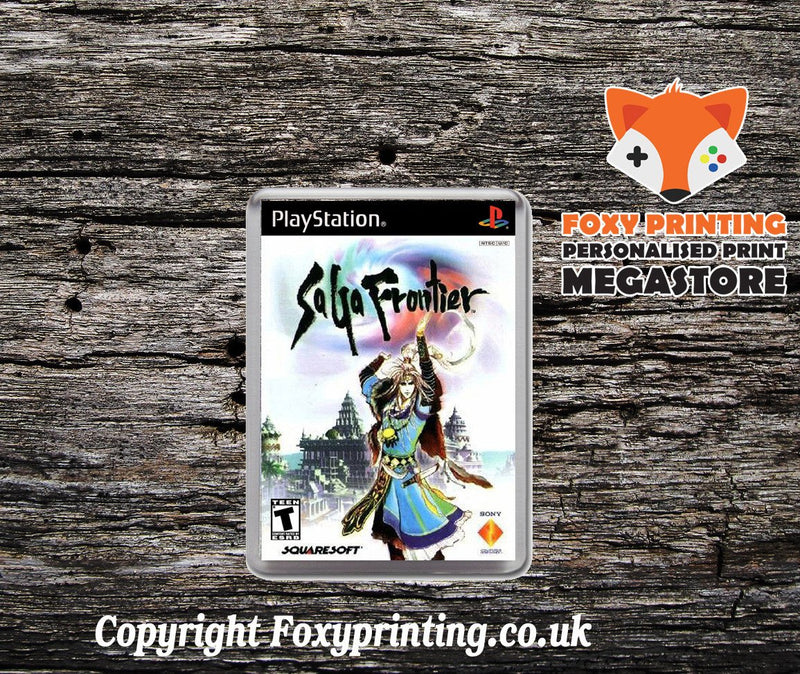 Saga Frontier - PS1 Playstation 1 Game Inspired Retro Gaming Magnet