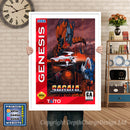 Sagaia - Sega Megadrive Inspired Retro Gaming Poster A4 A3 A2 Or A1