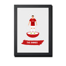 Salford Football Club gift - The Ammies- Tiny Men Big Balls Poster