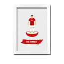 Salford Football Club gift - The Ammies- Tiny Men Big Balls Poster