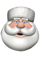 Santa Celebrity Face Mask Fancy Dress Cardboard Costume Mask