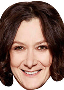 Sara Gilbert Darlene Celebrity Face Mask Fancy Dress Cardboard Costume Mask