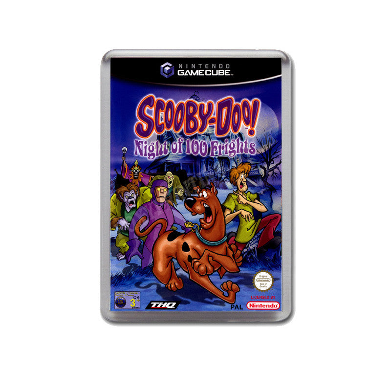 Scooby Doo Night Of 100 Frights Eu Style Inspired Game Gamecube Retro Video Gaming Magnet