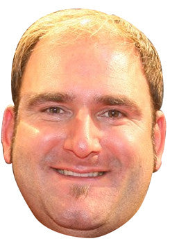 Scott Waites Lakeside DARTS Celebrity Face Mask Fancy Dress Cardboard Costume Mask